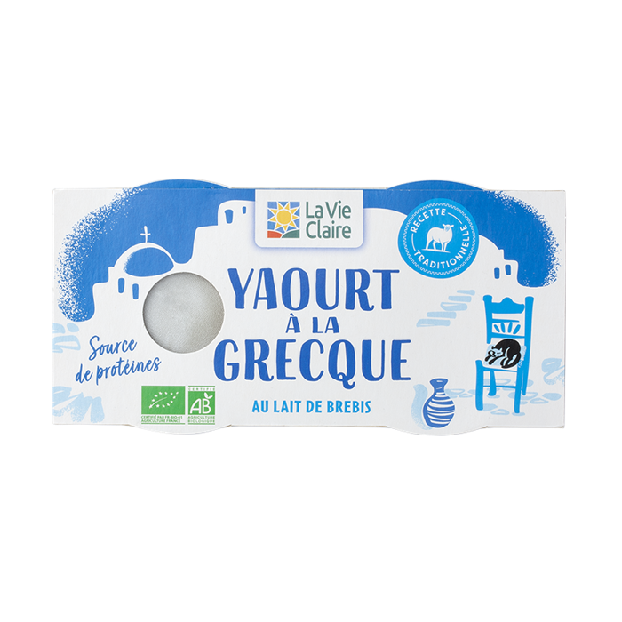 Yaourt de brebis à la grecque 2x150g - La Vie Claire