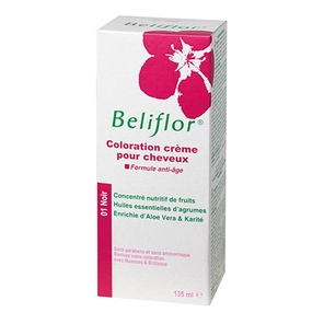 Beliflor n°1 Noir - coloration capillaire