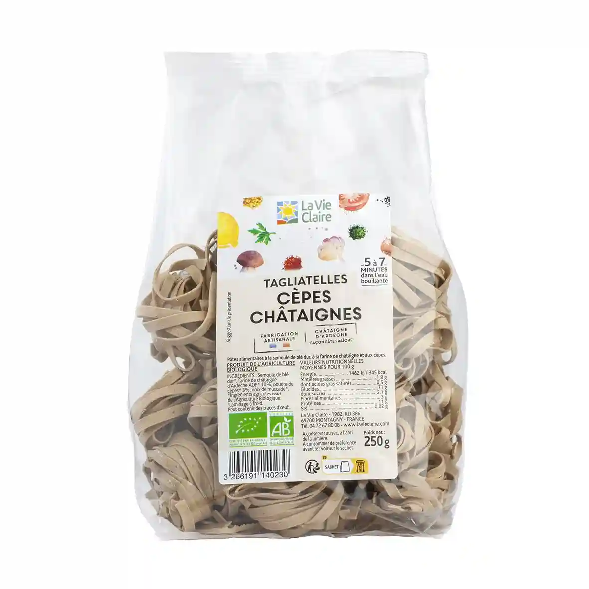 Tagliatelle with Cepes / Chestnuts