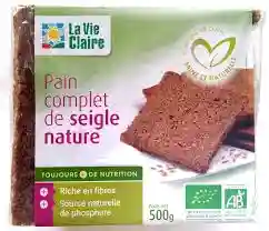 Pain complet de seigle nature 500g - La Vie Claire